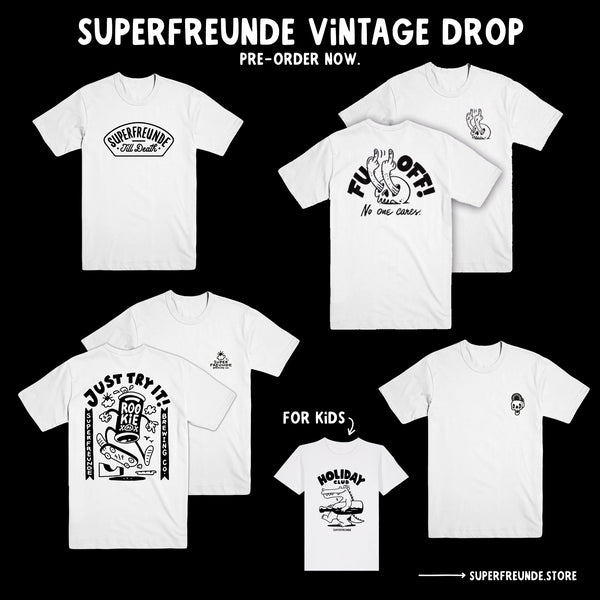 Pre-Order*: SUPERFREUNDE - T-Shirt 'Till Death Logo' (S - XXXL)