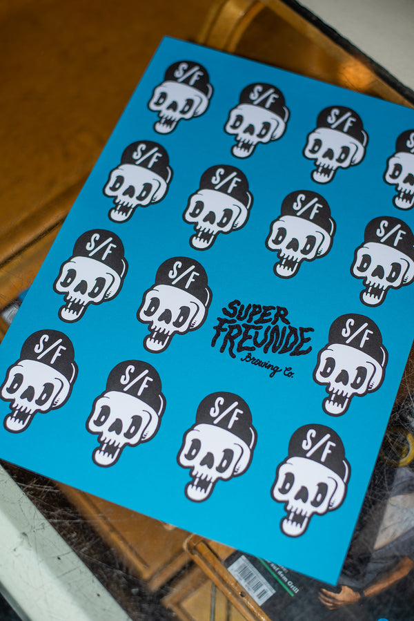 SUPERFREUNDE - 'Skulls' Print (DIN A3)